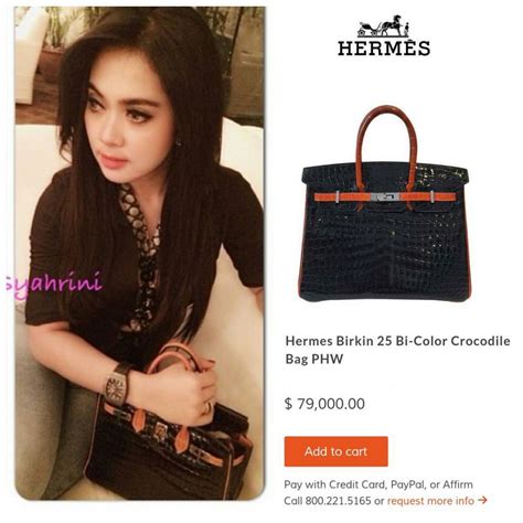 15 Koleksi tas Hermes milik Syahrini ini harganya di .